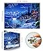 Blueforest Moonlight Village 1000 Piece Puzzle for Adults Fun Puzzles for Adults 1000 Pieces with HD Print Poster 275 X197 in Dust Free for Gifts Halloween Christmas Family Games Lovers - Image 4