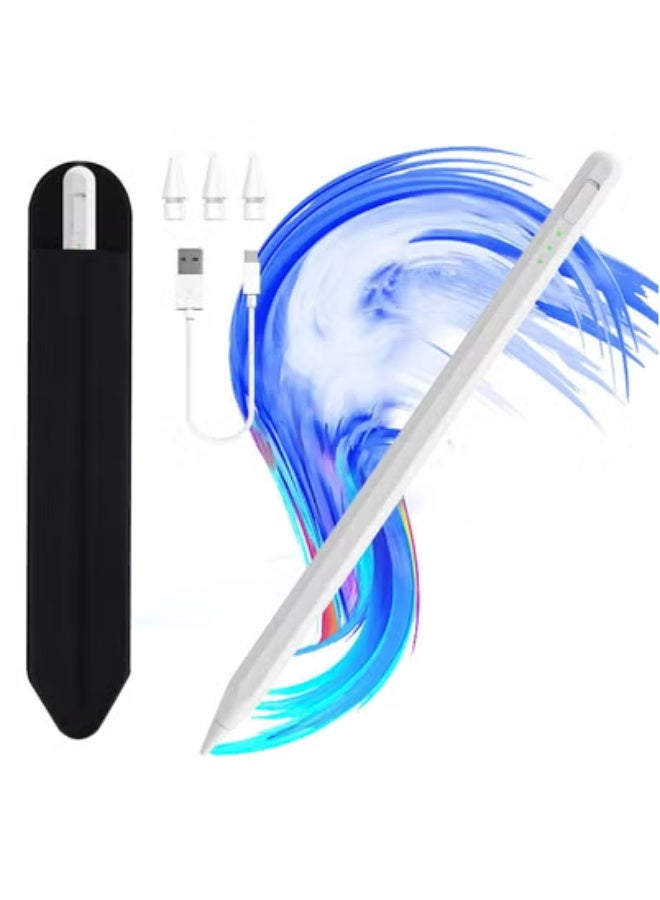 general Stylus Pen for iPad, 13 mins Fast Charging Apple iPad Pencil with Palm Rejection, Tilt Sensitivity, Work for 2018-2023 iPad Air 3/4/5, iPad Mini 5/6, iPad 6/7/8/9/10, iPad Pro 11" - Image 1