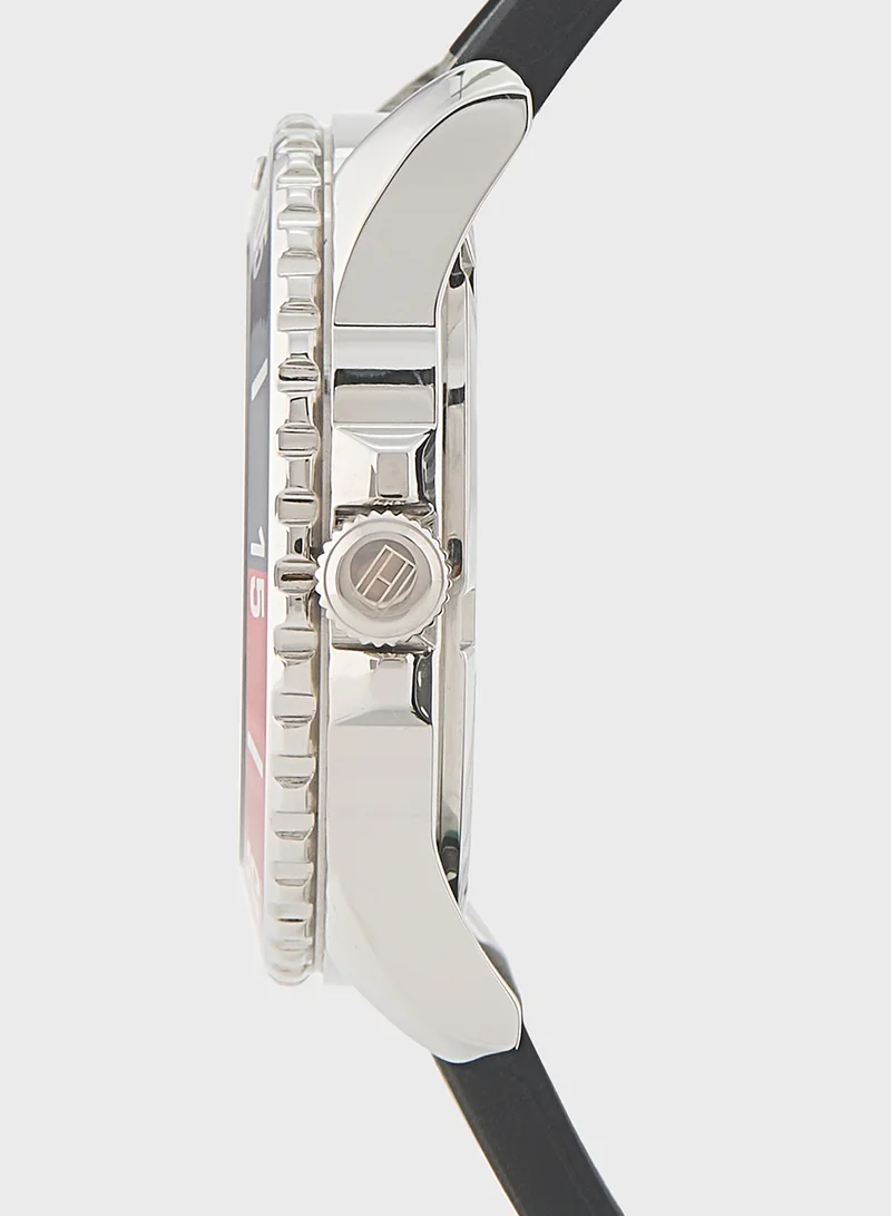 TOMMY HILFIGER Casual Pu Strap Analog Watch