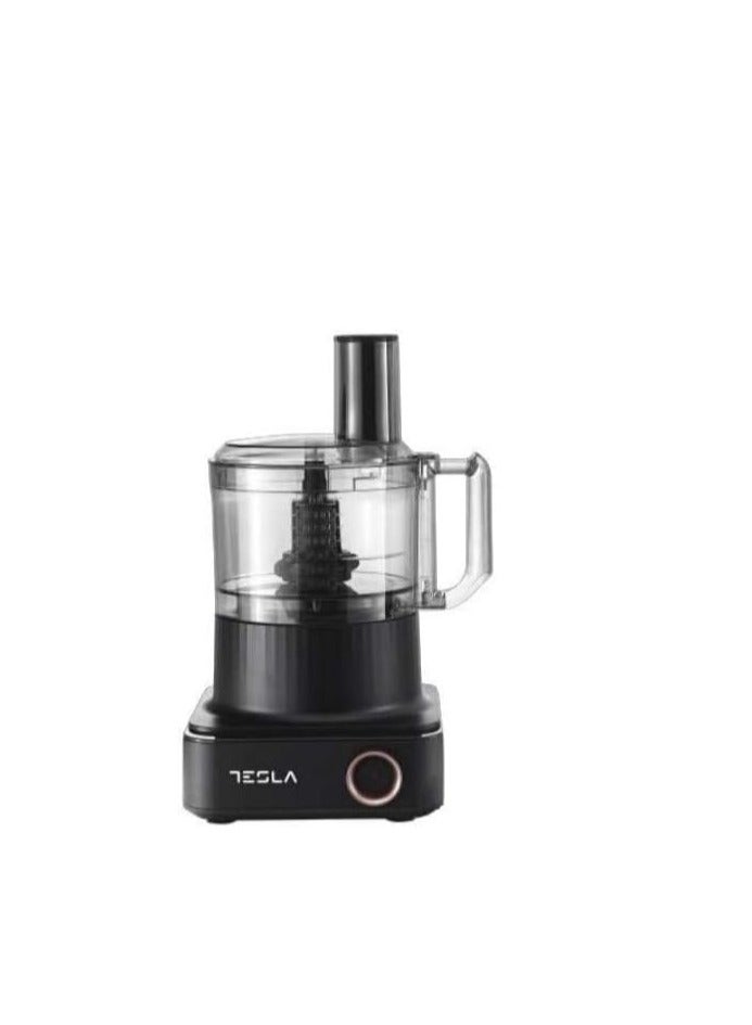 تسلا محضر طعام تسلا TSL‑FP300 – قوة 1000 واط ، سعة 2.3 لتر، خلاط، مطحنة، عصارة – 6 سرعات + Pulse ، شفرات ستانلس ، جهاز متعدد الوظائف لتحضير الطعام بدقة وسرعة - Image 3