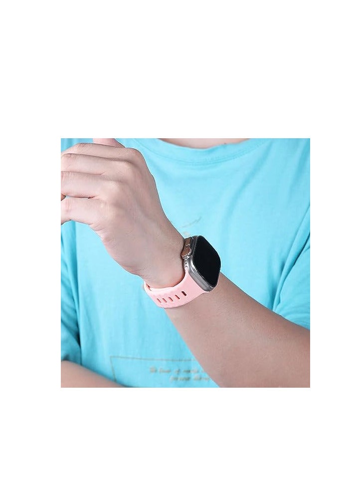 Strap For 22MM Band For Samsung galaxy watch 3  /watch /Gear S3/Huawei watch GT3 /GT2E/GT )/GT2 Pro/GT2 /honor Magic Watch 2 / Amazfit GTR 4 /GTR3/3pro/2/2e (Rose) - Image 2