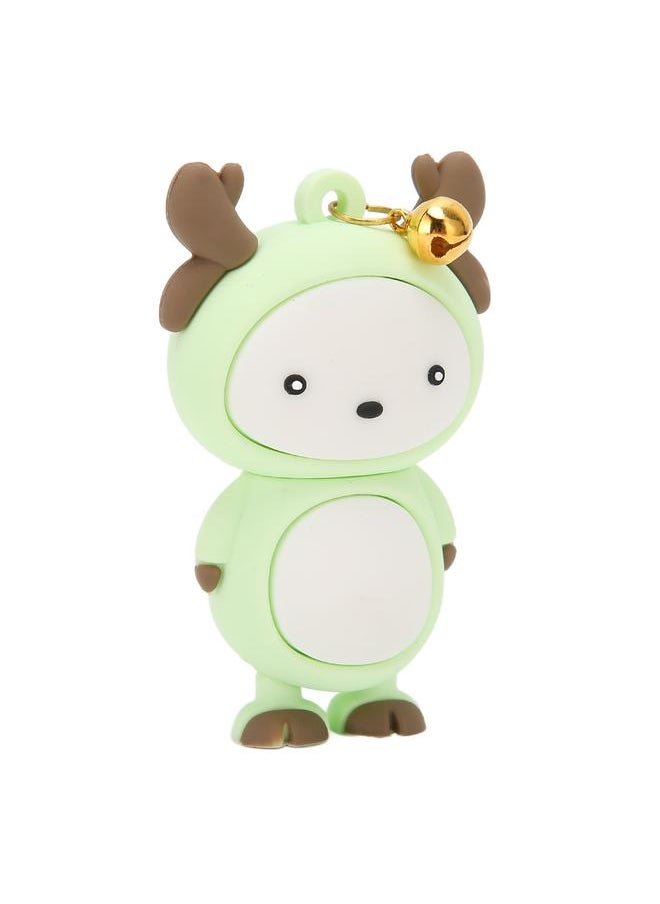 Thoraya Cartoon USB creative mini cute doll USB anime cartoon USB gift USB light green 64GB  - Image 3