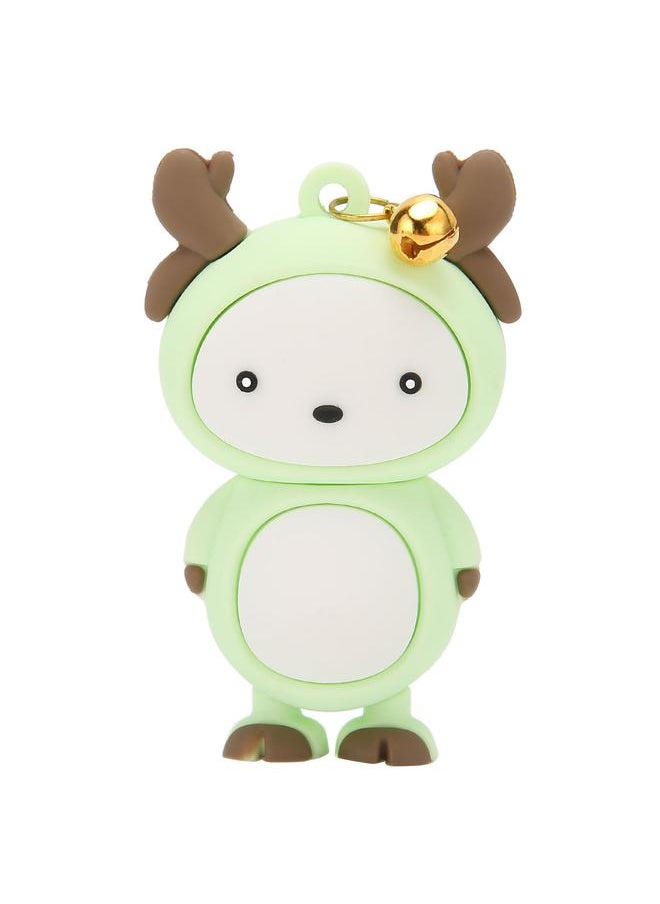 Thoraya Cartoon USB creative mini cute doll USB anime cartoon USB gift USB light green 64GB  - Image 5
