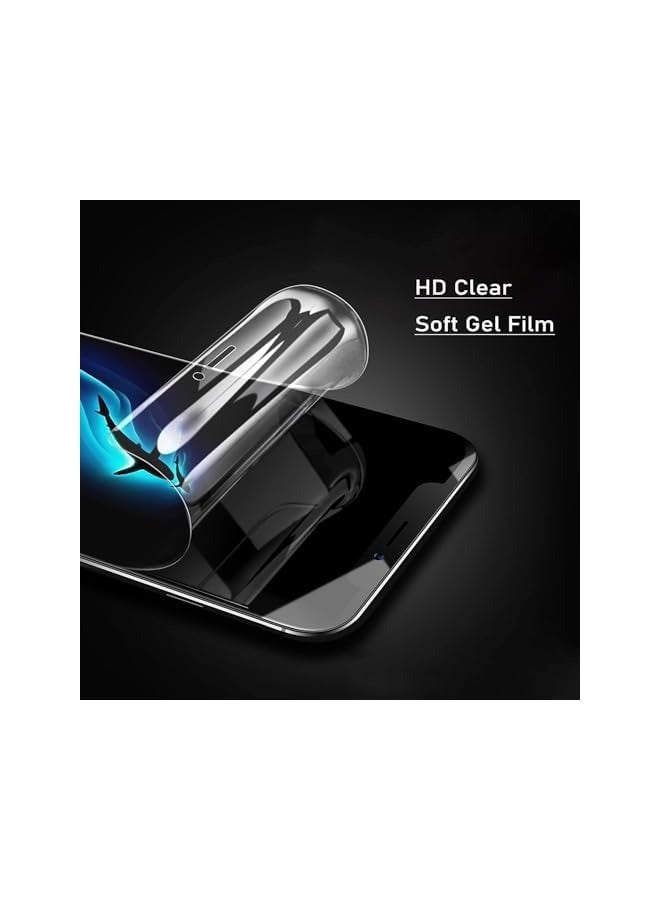 بروماس فيلم هيدروجيل، واقي شاشة مكون من قطعتين، فيلم واقي شاشة واقي لهاتف Honor 90، واقي شاشة مرن أمامي وخلفي (6.7 بوصة، وليس زجاج مقسى) - Image 3