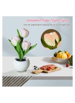 Flowers DIY Tulip Night Light Handmade Decoration Tulip Artificial Flower Craft Gift Simulation Flower Bedroom Table Lamp Kids Gift Eid Mubarak Ramadan Gifts Decoration Desk Ornament - pzsku/ZED953F766A01E016C32AZ/45/_/1705306001/054d3991-ac73-4fd6-a5fa-ab41afc2008a