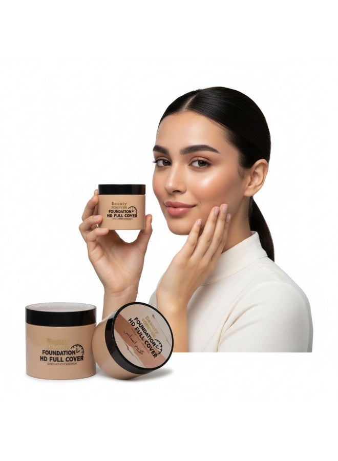 بيوتي فوريفر كريم أساس للجسم من بيوتي فورايفر فل كفر لإخفاء العيوب والحروق – قطعتين 500 مل |06 - Image 2