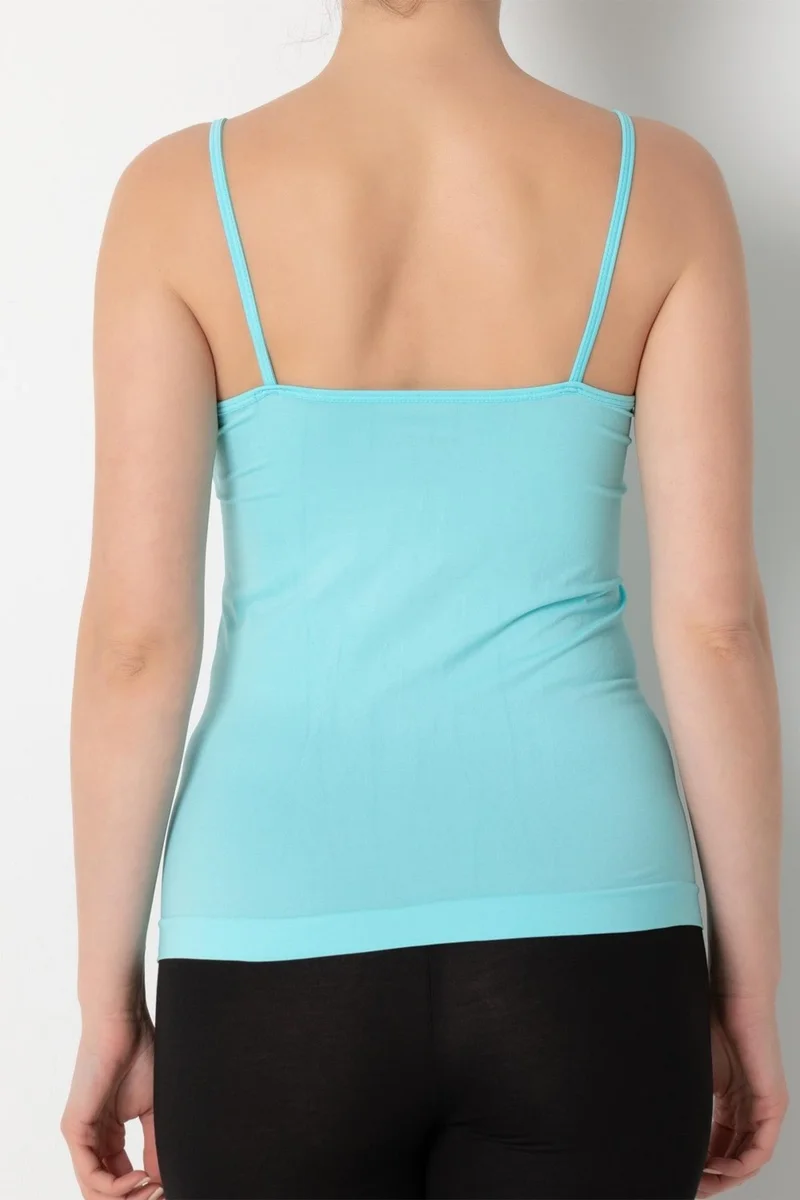 ميور Women's Thin Strap Seamless T-Shirt