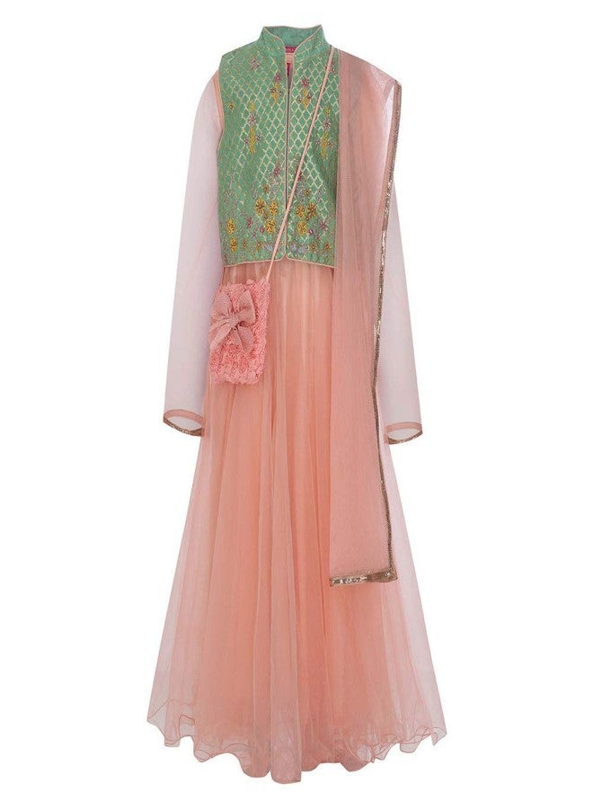 BIBA GIRL SOLID FITTED KID(KW3058_PEACH_5) - Image 1