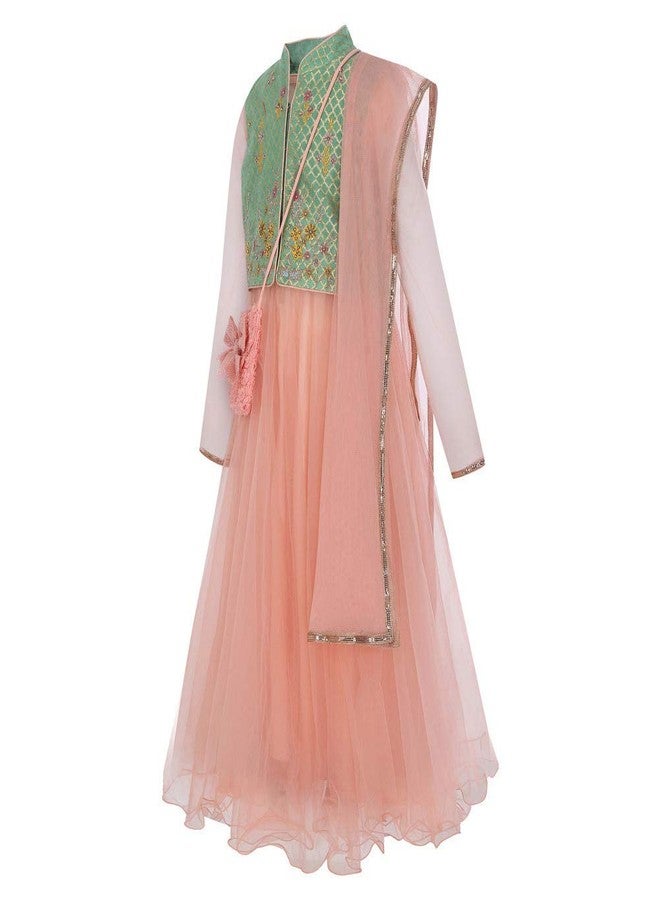 BIBA GIRL SOLID FITTED KID(KW3058_PEACH_5) - Image 3