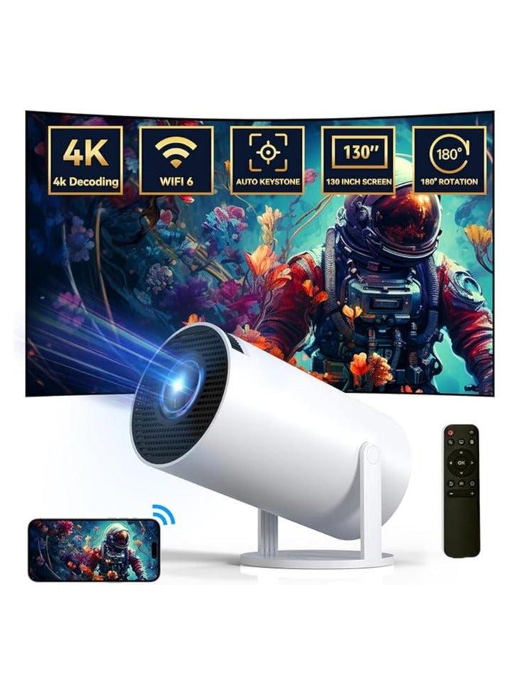 Generic Mini Projector HY300 PRO - 4K, Auto Keystone Correction, 200 ...