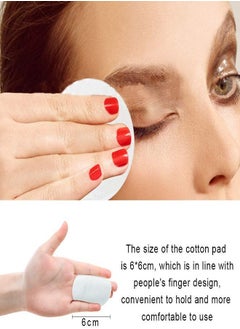 viona 100-Piece Makeup Remover Cotton Pad Set - 2 Pack  - Image 3