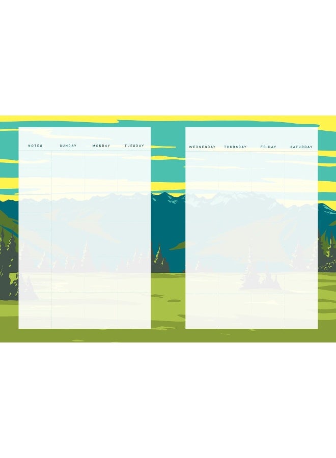 National Parks: Undated Weekly and Monthly Planner  - Image 4