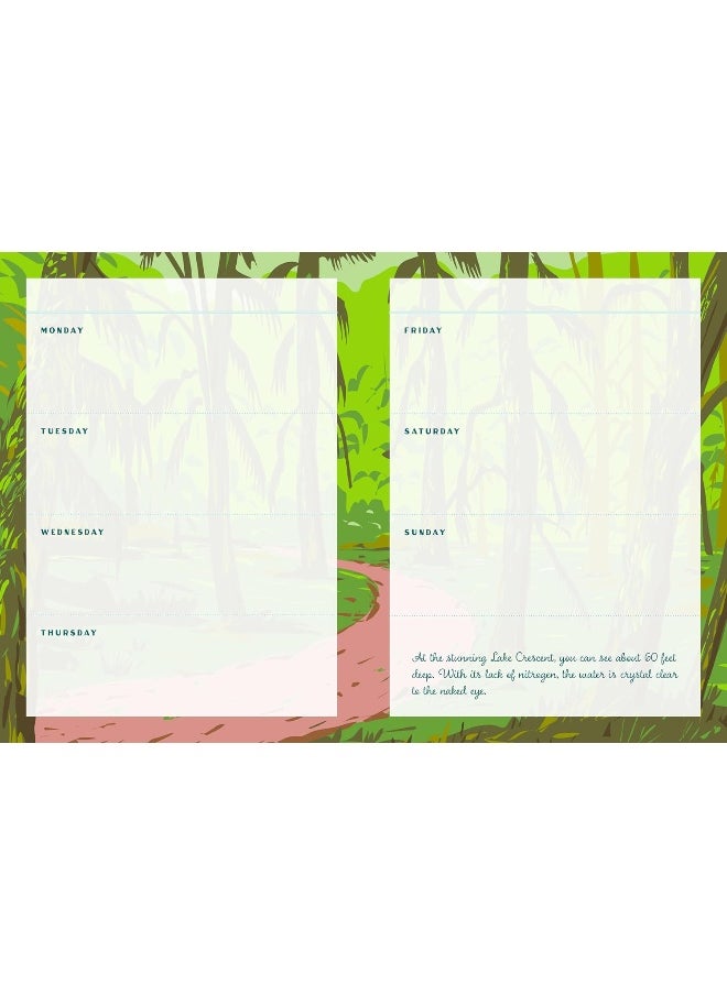 National Parks: Undated Weekly and Monthly Planner  - Image 1