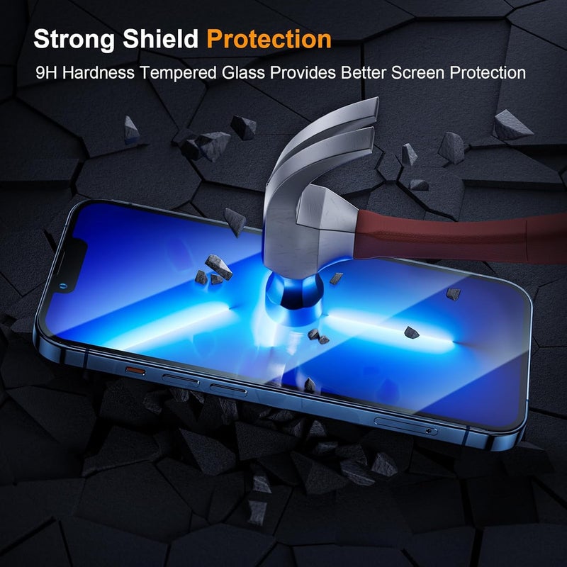 ANDYGLASSES Tempered Glass Screen Protector Compatible for Poco F7 5G/Poco F7 (Black) with Edge to Edge Coverage and Easy Installation kit - Image 4