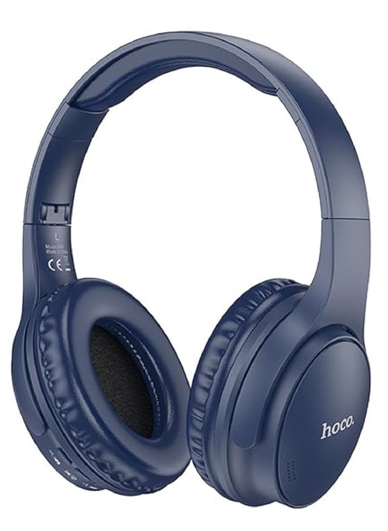 Hoco - Hoco W40  Mighty Wireless Bluetooth Headphones Bluetooth V5.3 Use Time Up To 7 Hours - Image 1