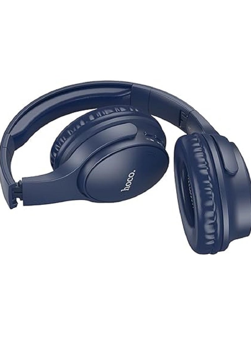 Hoco - Hoco W40  Mighty Wireless Bluetooth Headphones Bluetooth V5.3 Use Time Up To 7 Hours - Image 1