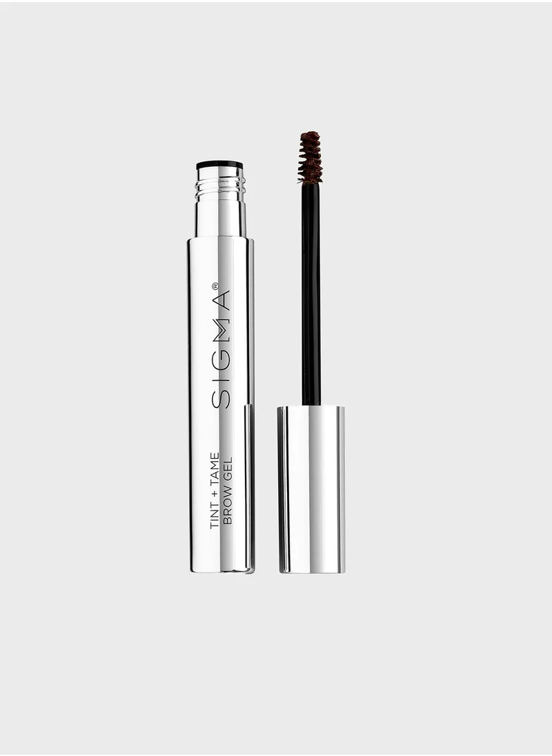 Sigma Beauty Sigma Beauty Tint + Tame Eye Brow Gel in Dark Brown