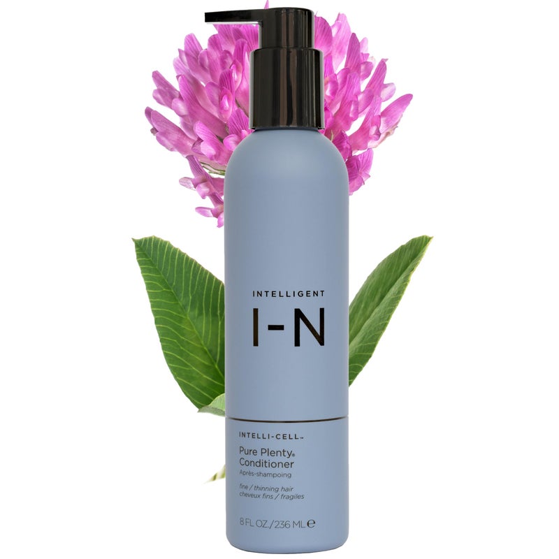 Intelligent Nutrients Pure Plenty Conditioner Boosts Volume and Shine for Fine, Thinning Hair, Organic Replenishing Formula, Vegan, 8.5 Oz - Image 1