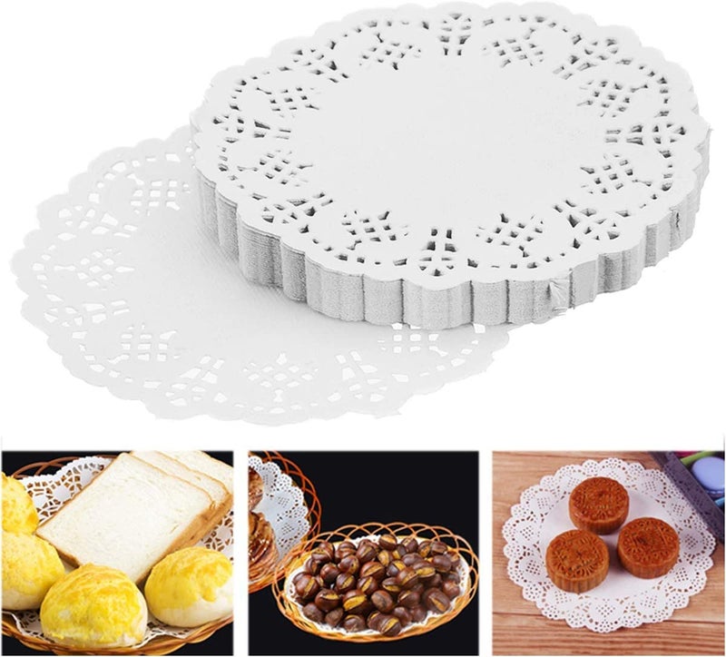 Coffee Table Table Table Lace Paper Placemats Tableware Cake Display Cookie Baking Candy Tableware Tableware Tableware Tableware Set (14.5, 135) - Image 1