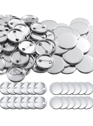 Button Badge, 300Pcs Blank Button Pin Badges Kit, Button Maker DIY Button Pins Button Pin Badge Clear Pin Back Buttons, for DIY Crafts and Children's Paper Craft Activities and More - pzsku/ZED9678C5DB0009200D47Z/45/_/1722266683/be75fc03-dd23-4ba2-9076-b73b929bc03c