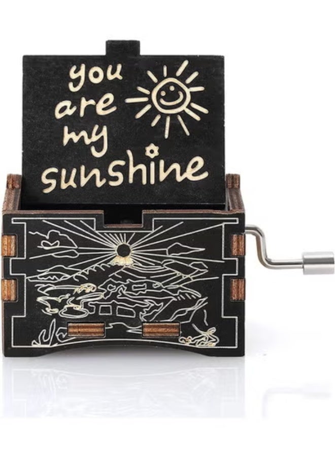 fantasize You Are My Sunshine Music Box Love Gift For Him/Her, Love Quotes Gifts For Her, Mum Gifts For Daughter, To Wife, Husband, Father or Grandparent Present Personalised - Image 5
