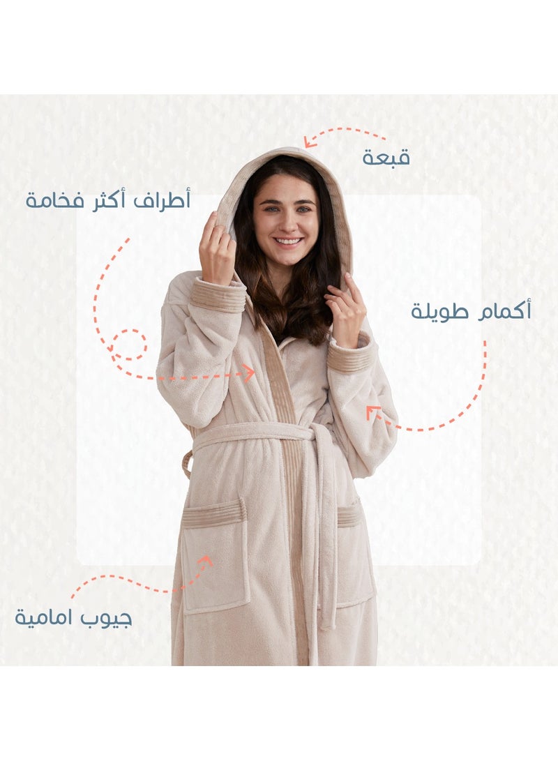 ريفي روب مودرن بيج بقبعة ريفي - Image 4