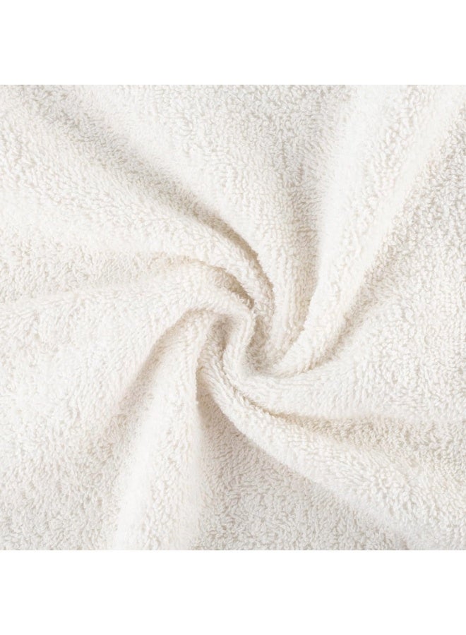 Amber Home Bath Towel Set (4 Pack, 70 X 140 cm) - 600 GSM 100% Combed Cotton Quick Drying Highly Absorbent Thick Bathroom Towels - Soft Hotel Quality for Bath and Spa - Image 4