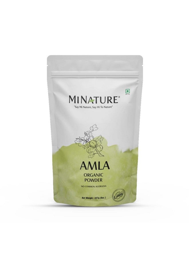 ميناتور مسحوق الأملا العضوي المعتمد من وزارة الزراعة الأمريكية (مسحوق فاكهة الأملا) من مي نيتشر | أملاكي | 227 جرام (8 أونصة) | غني بفيتامين سي ومضادات الأكسدة | نمو الشعر | خام، نباتي، خالٍ من الجلوتين - Image 1