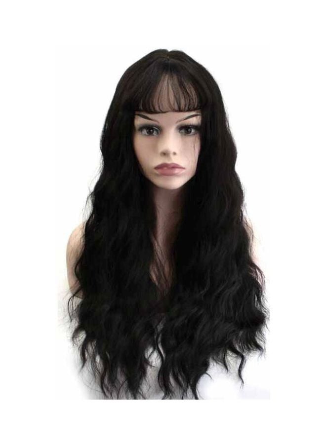 Wavy Hair Extension With Bangs - Image 1