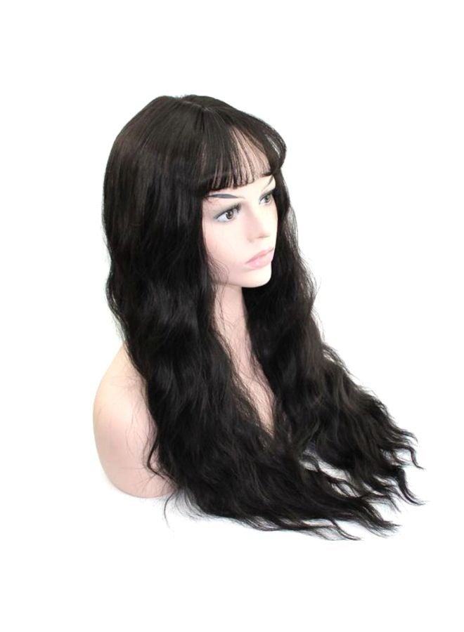 Wavy Hair Extension With Bangs - Image 3