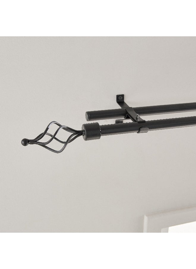 Home Box Emily Extendable Double Curtain Rod 120-300 cm  - Image 3