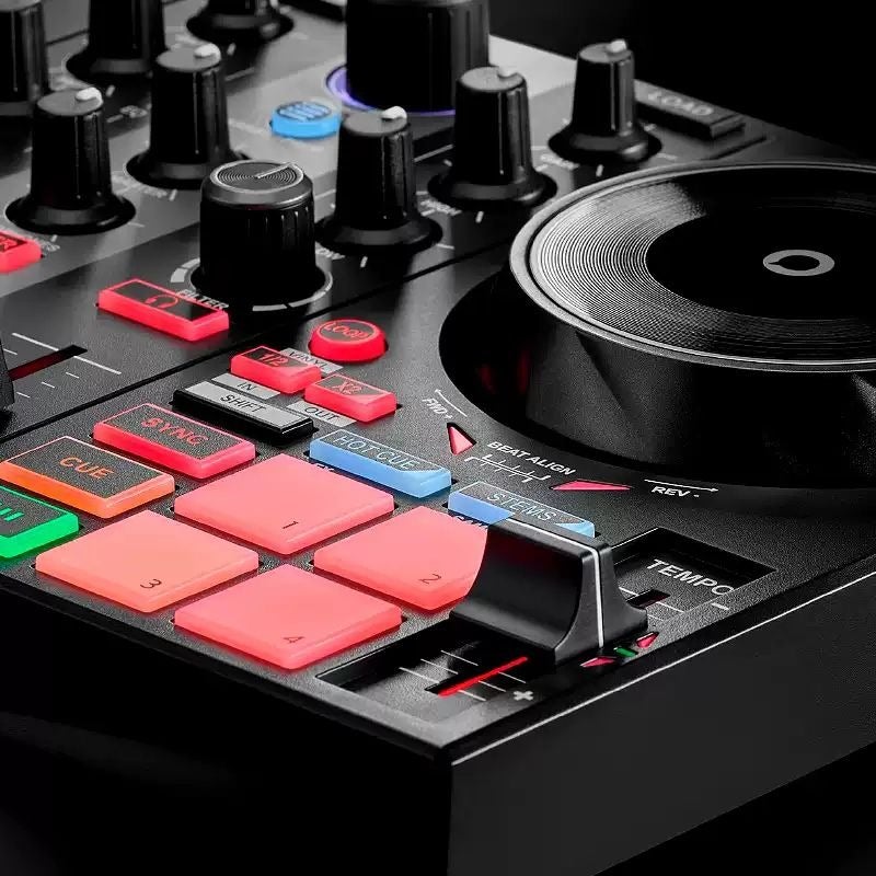 Hercules DJ Inpulse 200 MK3 Portable USB DJ Mixer Controller for Beginners - Image 3