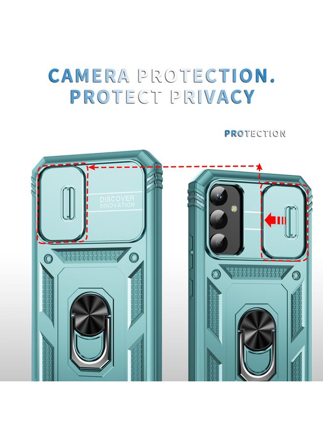 S-TOP Case For Samsung Galaxy A34 Sliding Camshield TPU + PC Phone Case with Holder - Image 4