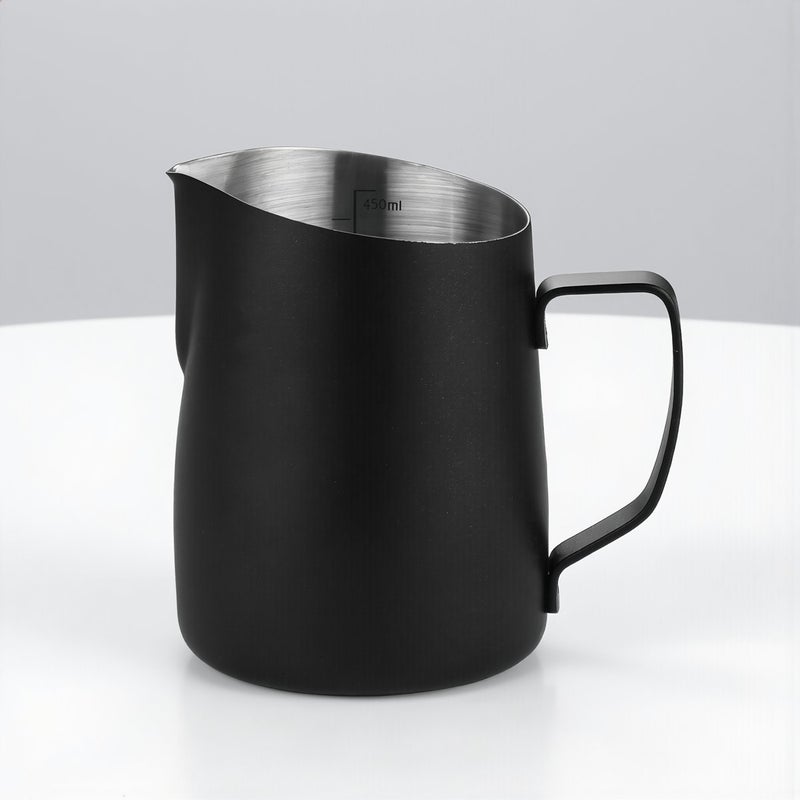 Double Wall 450ml No Burn Latte Art Pitcher Easy Clean - Image 2