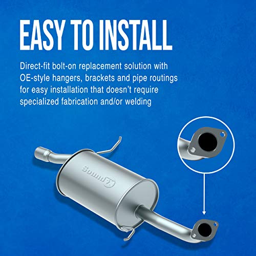 Walker SoundFX 18598 Direct Fit Exhaust Muffler 2.25" Inlet (ID) 2" Outlet (ID) for Chevrolet Caprice - Image 4