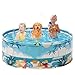 COBOPANDA Foldable Swimming Pool for Kids 629x177 Hard Plastic Portable Dog Pool AntiSlip Collapsible Pets Bathtub Kiddie Pool Indoor Outdoor Backyard Beach Party 63 - Image 3