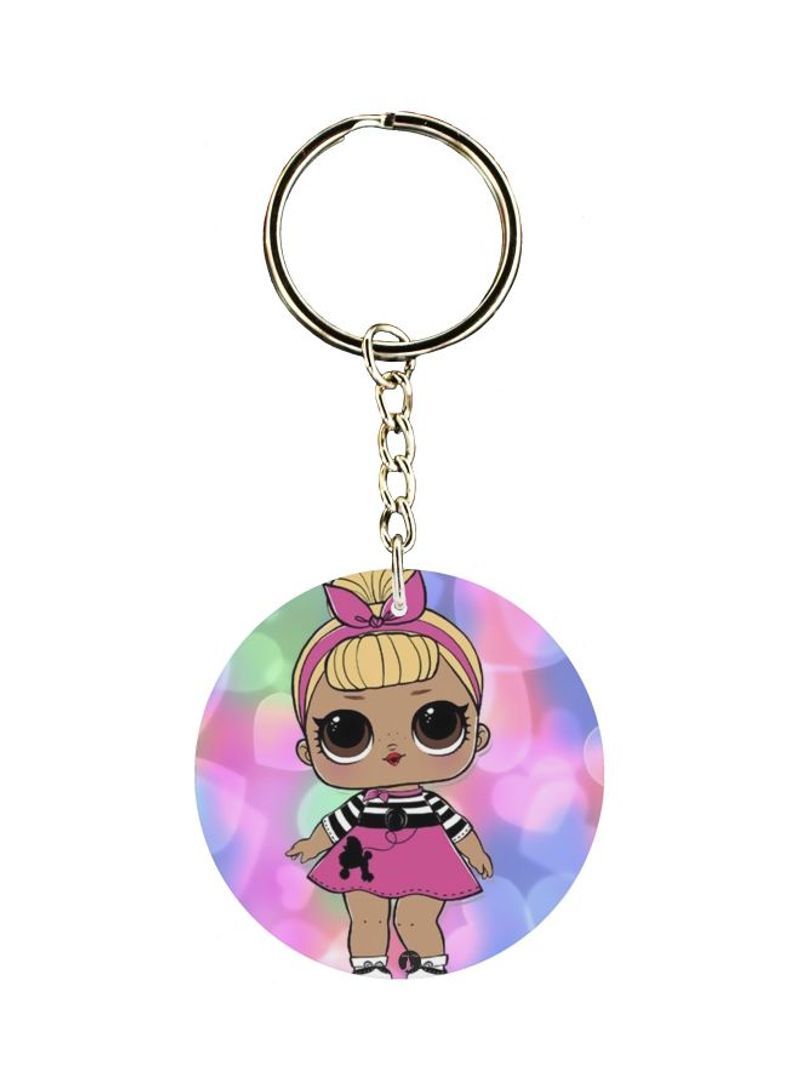 RKN Cartoon Printed Keychain