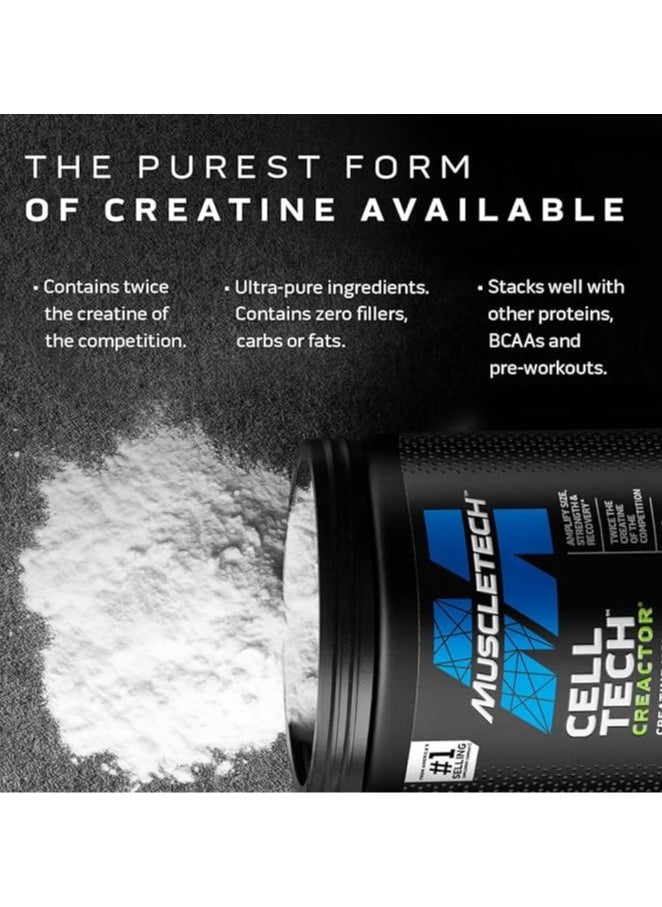MuscleTech Keto Elite - Cell Tech Creator Creatine, Unflavored, 120 Servings - Image 1