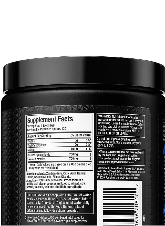 MuscleTech Keto Elite - Cell Tech Creator Creatine, Unflavored, 120 Servings - Image 1