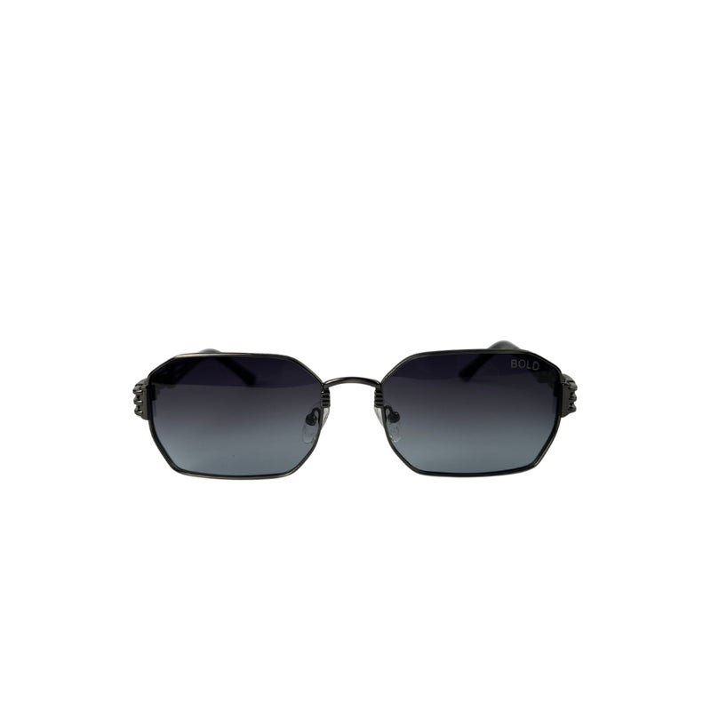 BOLD Velocity rectangle Sunglasses for unisex - Black - Image 1