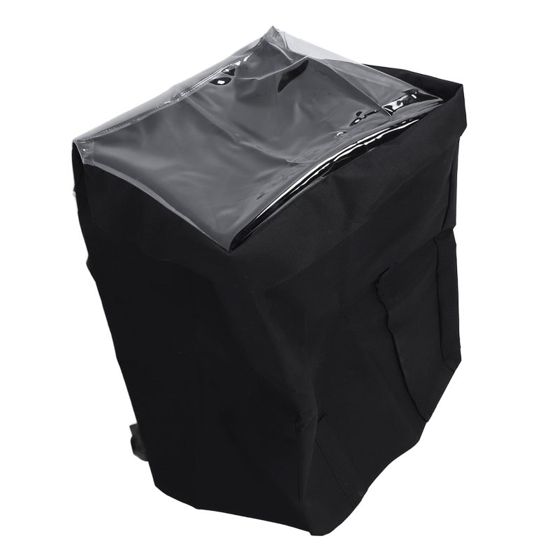 Heater Pump Cover Polyester Canvas Waterproof Spa Heater Pump Cover with Zipper and Transparent PVC Top Window for Inflatable Hot Tub - Image 3