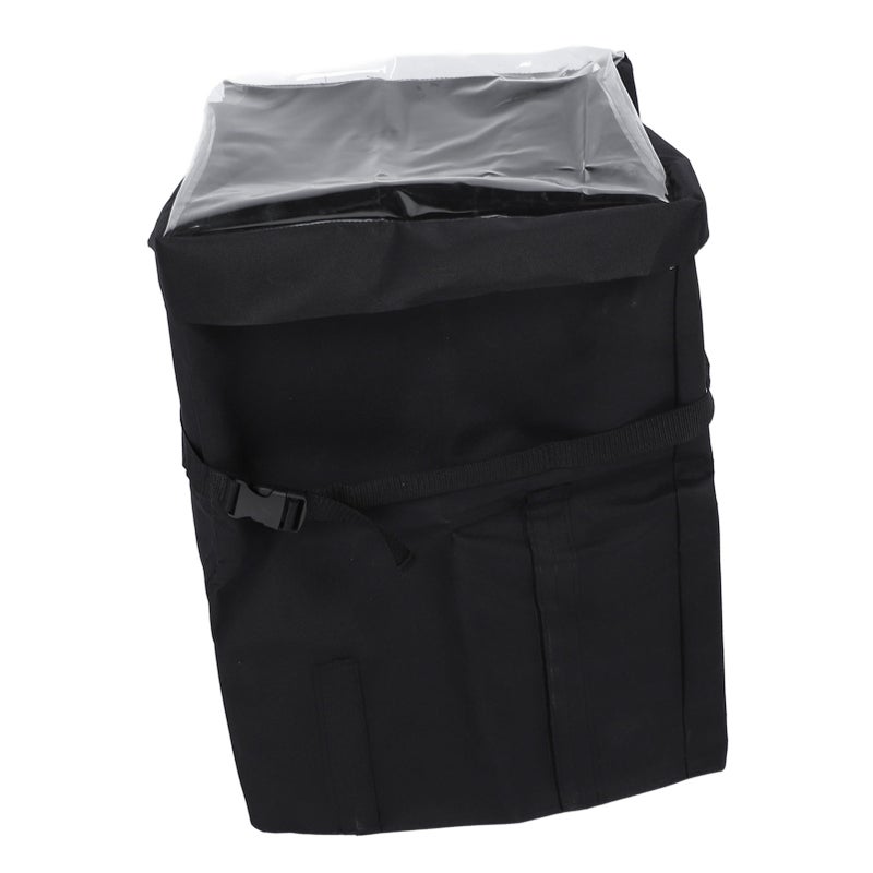 Heater Pump Cover Polyester Canvas Waterproof Spa Heater Pump Cover with Zipper and Transparent PVC Top Window for Inflatable Hot Tub - Image 2