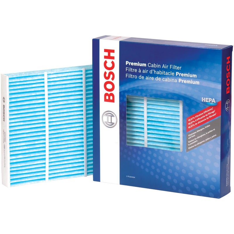 BOSCH 6069C HEPA Cabin Air Filter - Compatible with Select Volvo S60, S80, V70, XC70, XC90 - Image 1