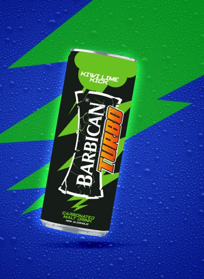 Barbican Turbo Kiwi Lime Flavoured Malt In Can 240ml - Image 4