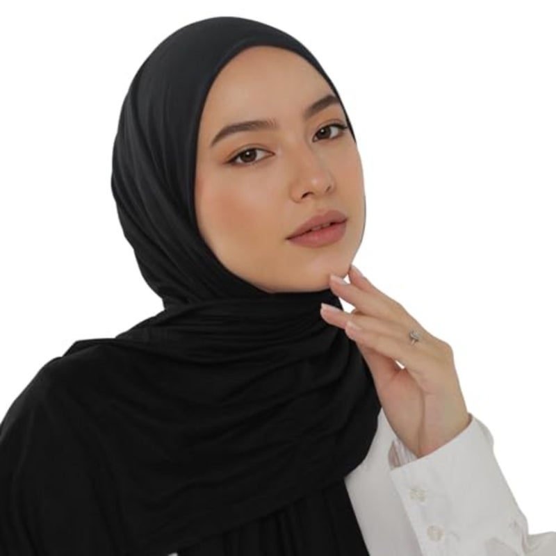 Modal silk scarf for Women Long Scarf for African Hair Wraps Stretch Head Wrap Scarves Fashion Long Scarf Shawls - Image 1