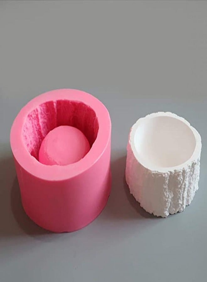 Generic Tree Trunk Candle Holder Silicone Mold  - Image 3