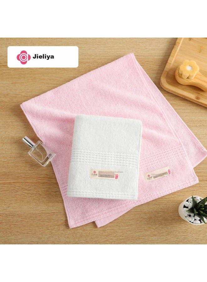 Grace Towel Set, 100% Pure Cotton Bath Towels For Shower And Face, Set Of 2 - Image 5