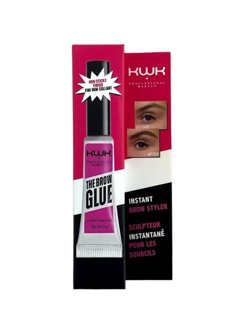 كيه دابليو كيه مسكره حواجب شفافه ذا براو جلو بروفيشنال ميكاب