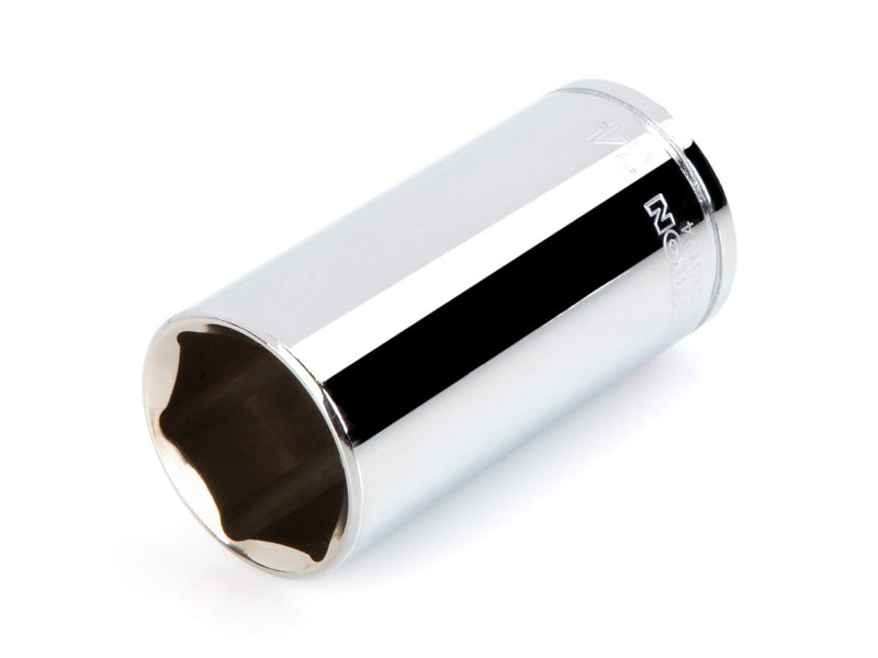 TEKTON 3/8 Inch Drive x 24 mm Deep 6-Point Socket | SHD13124