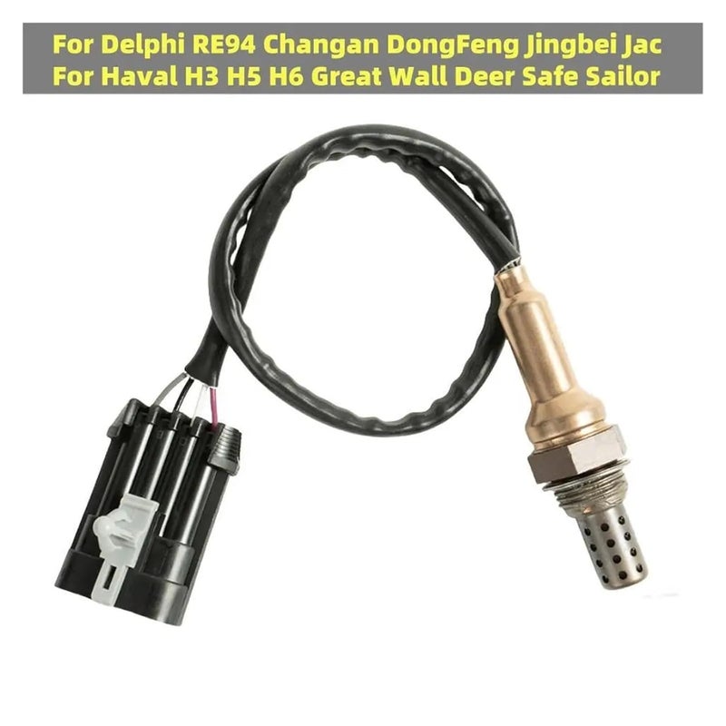 O2 Oxygen Sensor，Compatible with Haval H3 H5 H6 ，Compatible with Delphi RE94 ，Compatible with Changan DongFeng Jingbei Jac 1086000727 SMD250480 25325359 25325632 - Image 2
